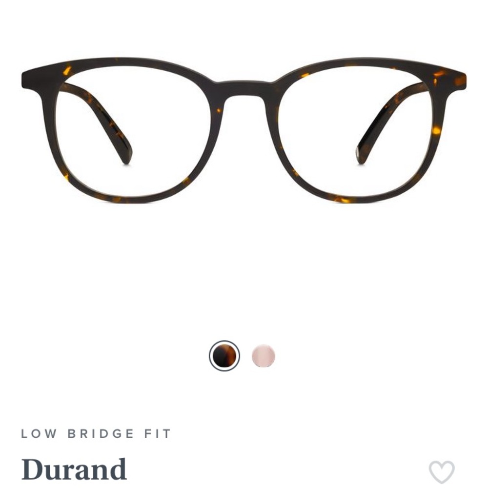 Warby Parker Durand Glasses in Whiskey Tortoise